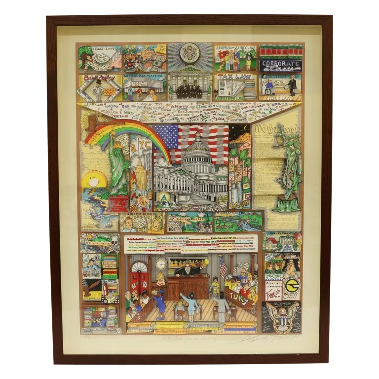 Charles Fazzino - NYC 3-D Pop Art Serigraph from auction in Spring Valley, New York — image 25