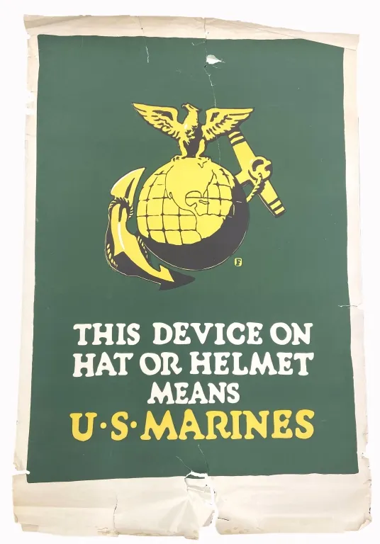 Charles Buckles Falls - WWI USMC Poster from auction in Spring Valley, New York — image 38