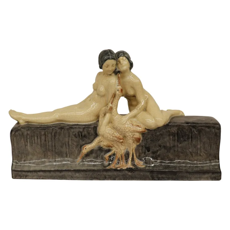 Marcel Guillard for Etling Art Deco Nude Sculpture from auction in Spring Valley, New York — image 46