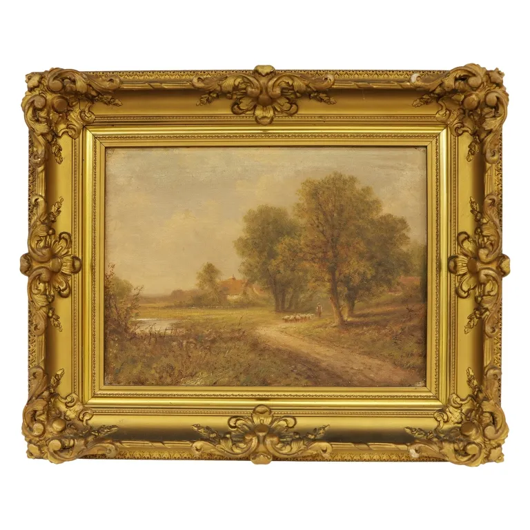 Robert Robin Fenson - Pastoral Landscape Painting from auction in Spring Valley, New York — image 12