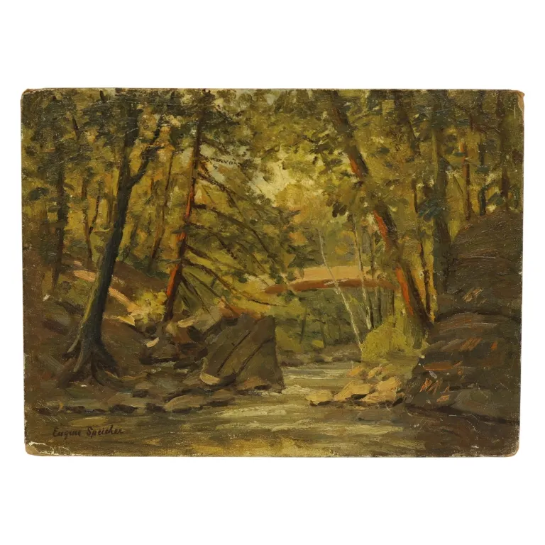 Eugene Speicher - Landscape Oil Painting from auction in Spring Valley, New York — image 16