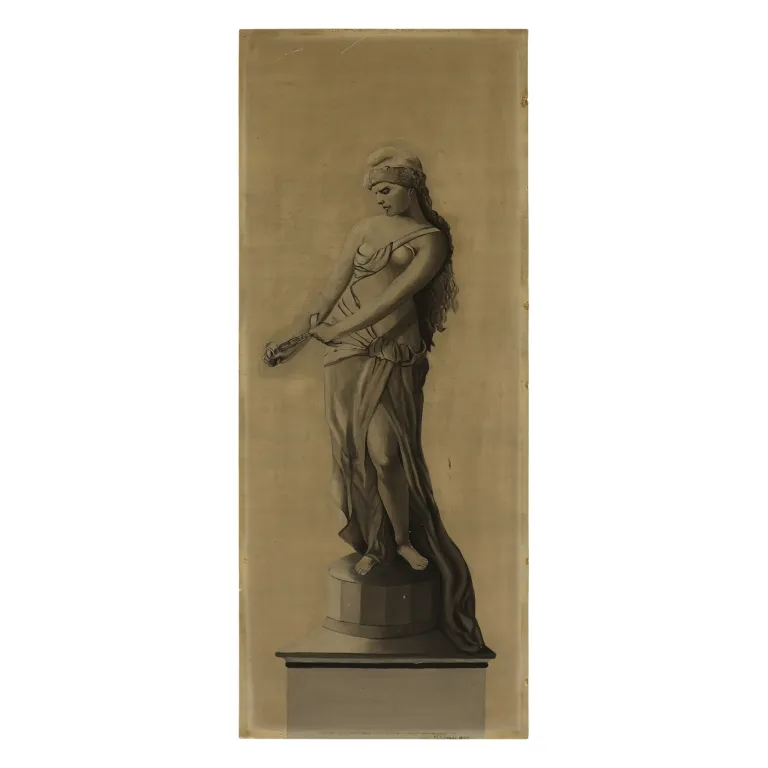H.T. Jones - Greco-Roman Figural Painting from auction in Spring Valley, New York — image 1