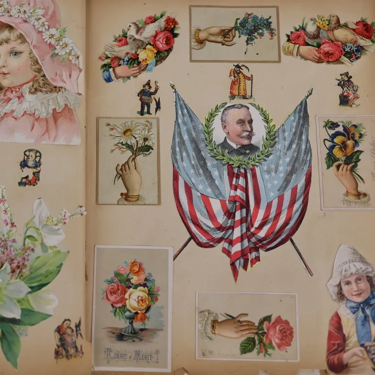 Late 19th c. Scrapbook Life Album - Wedding, Parks from auction in Spring Valley, New York — image 33