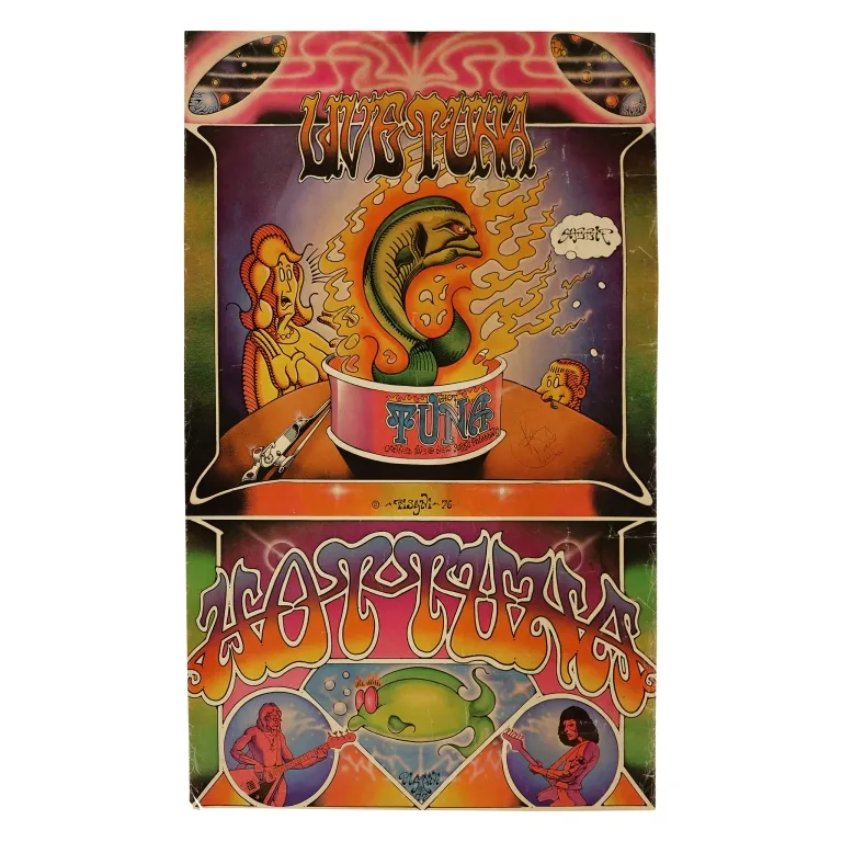 Kenny Pisani Signed Hot Tuna Concert Poster from auction in Spring Valley, New York — image 46