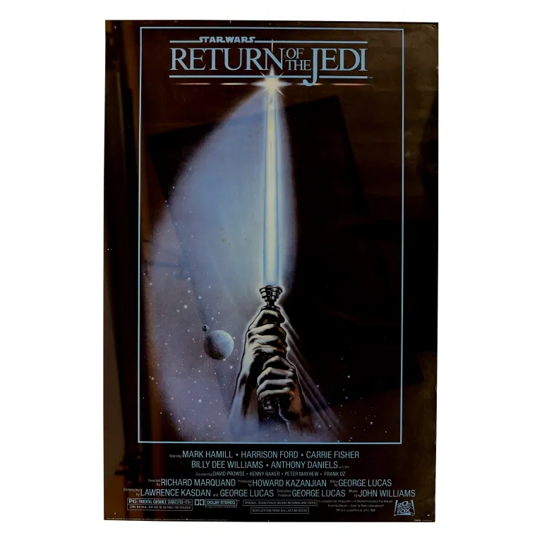 Star Wars: Return of the Jedi Movie Poster Style A from auction in Spring Valley, New York — image 44