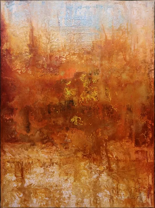 Clark, Randy, 2025 acrylic on canvas, #1735 from auction in Lindsborg, Kansas — image 15