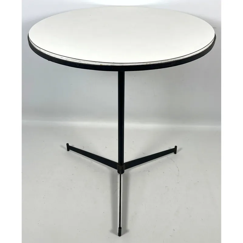 Paul McCobb Cigarette Side Drink Table. Laminate top with iron base. from auction in Upper Chichester, Pennsylvania — image 36