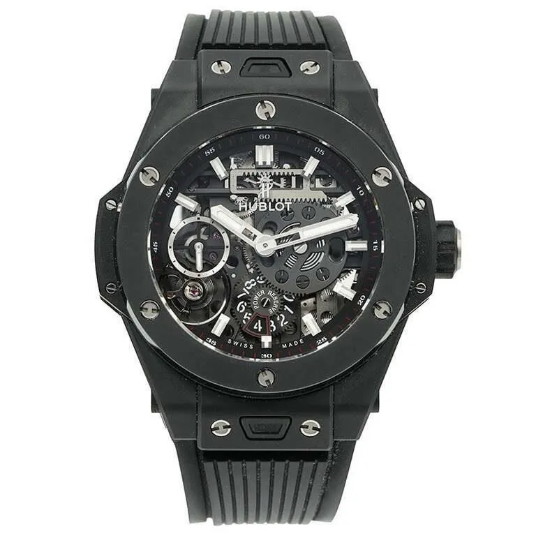 Hublot Big Bang Meca-10 Black Magic, Box & Pap from auction in Carmel, Indiana — image 7