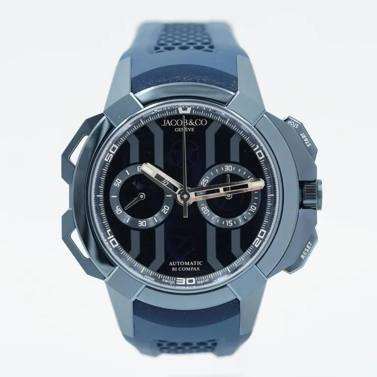 Jacob & Co. Titanium Epic X Chrono, Box & Papers from auction in Carmel, Indiana — image 16