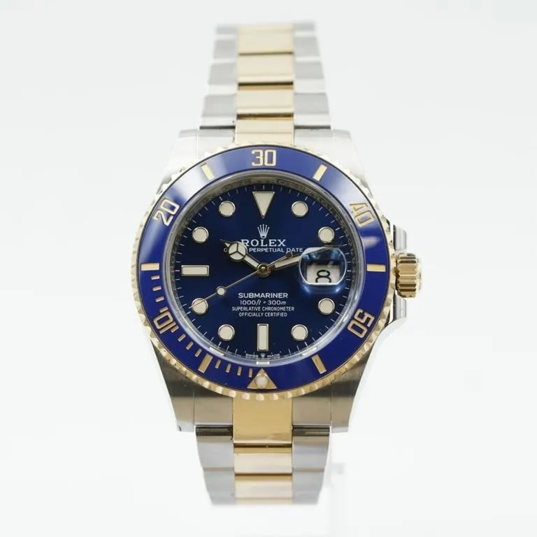 Rolex 18K /Stainless Two-Tone Bluesy, Box-Papers from auction in Carmel, Indiana — image 28