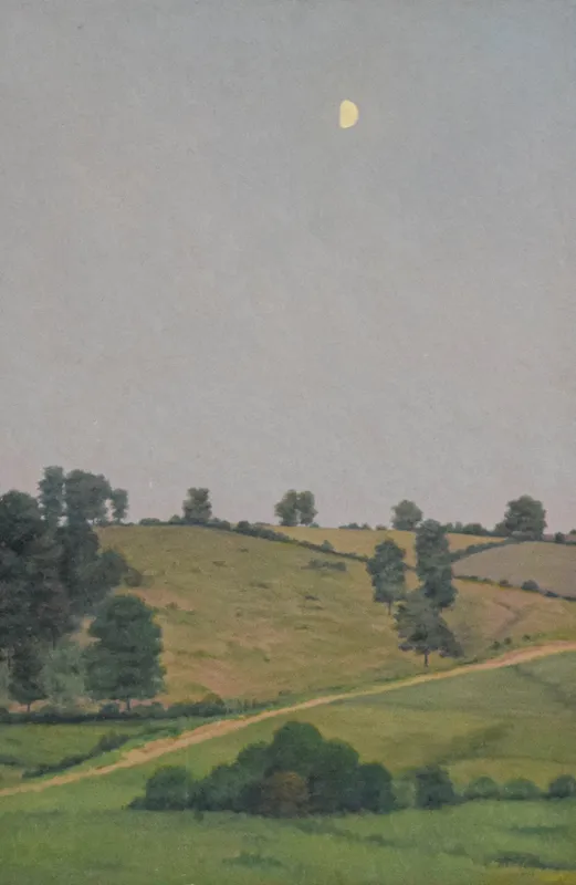 William Anderson Coffin Oil on Canvas Tonalist Landscape from auction in Lincoln Park, New Jersey — image 5