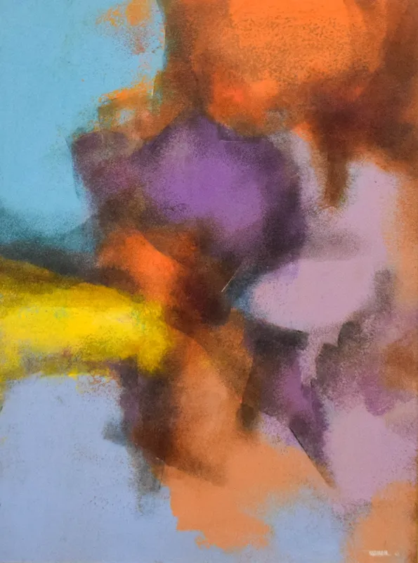 Leonardo Nierman Oil on Board Oracle #2 from auction in Lincoln Park, New Jersey — image 37