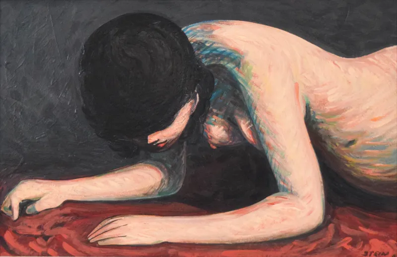 Philip Stein Oil on Board Nude Figure from auction in Lincoln Park, New Jersey — image 43