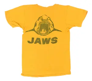 Original Jaws Production T-Shirt, Gifted to Clay Benchley