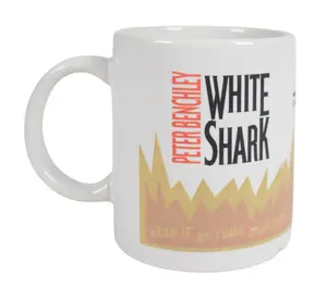 Peter Benchley Ceramic Novel Mug White Shark