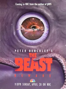 Peter Benchley Beast NBC Poster, 1996