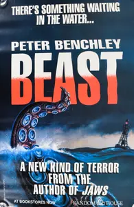 Jerry Lofaro Lithograph Peter Benchley Beast Promotional Book Poster