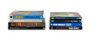 8 Peter Benchley Softcover Foreign Language Books