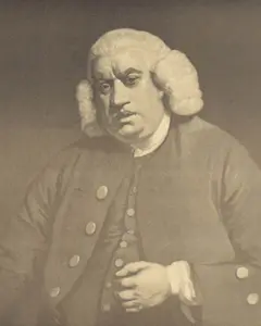 William Doughty after Joshua Reynolds Mezzotint Samuel Johnson