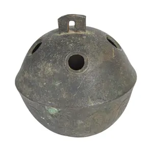 Antique Cast Bronze Crotal Sleigh Bell