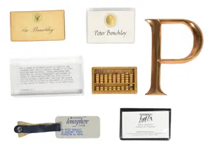 Peter Benchley’s Personal Desk Accessories and Ephemera