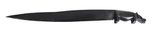 Papua New Guinean Carved Wood Hippo Letter Opener