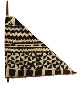 Papua New Guinea Painted Bark Cloth Tapa Fragment