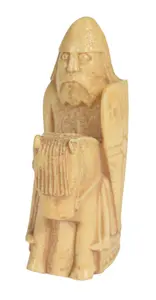 British Museum Resin Lewis Chessman Knight Replica