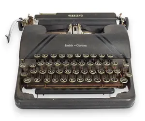 Peter Benchley's Smith-Corona Sterling Manual Typewriter