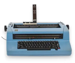 Peter Benchley’s Blue IBM Selectric III Typewriter