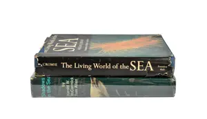 2 Marine Biology Reference Books From Peter Benchley's Personal Library
