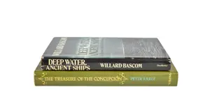 2 Maritime Archaeology Reference Books from Peter Benchley's Personal Library