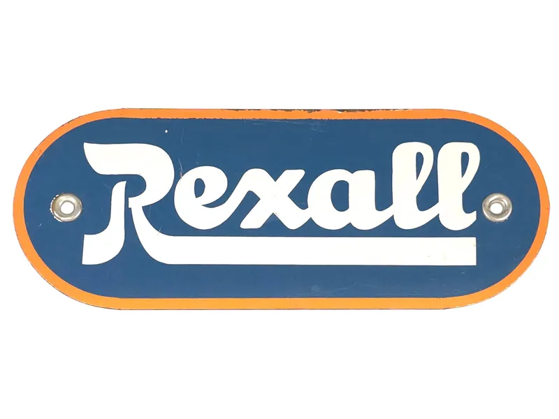 Rexall Single-Sided Porcelain Sign 7.5" from auction in Myakka City, Florida — image 30