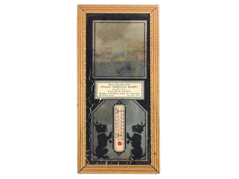 Italian American Baker Advertising Thermometer 9" from auction in Myakka City, Florida — image 36