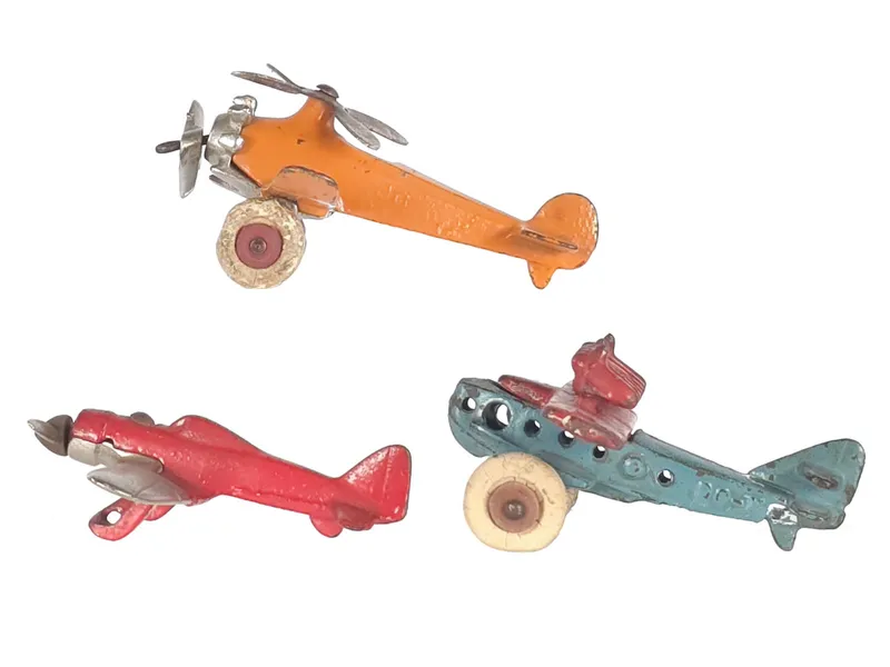 (3) Cast Iron Hubley Planes- Gyro Plane, Henkel, Do-X from auction in Myakka City, Florida — image 5