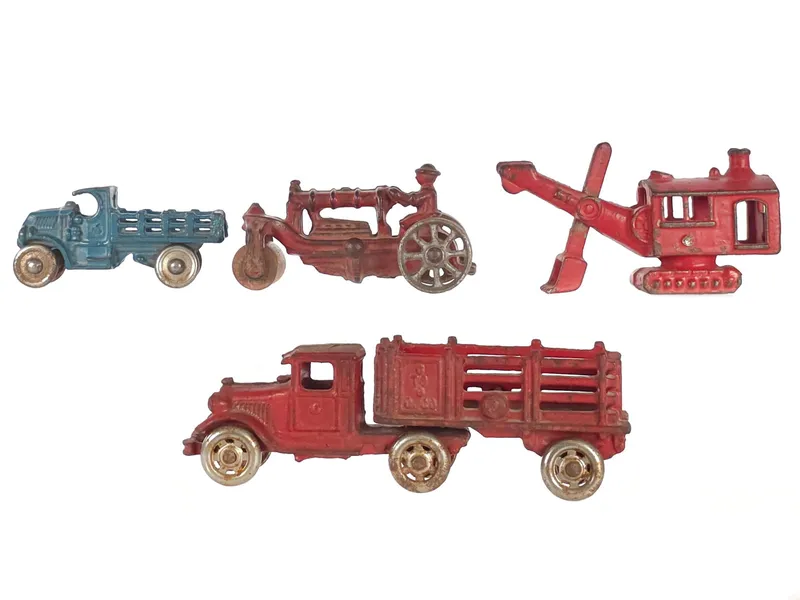 (4) Cast Iron Work Trucks Assorted A.C. Williams & Hubley from auction in Myakka City, Florida — image 16