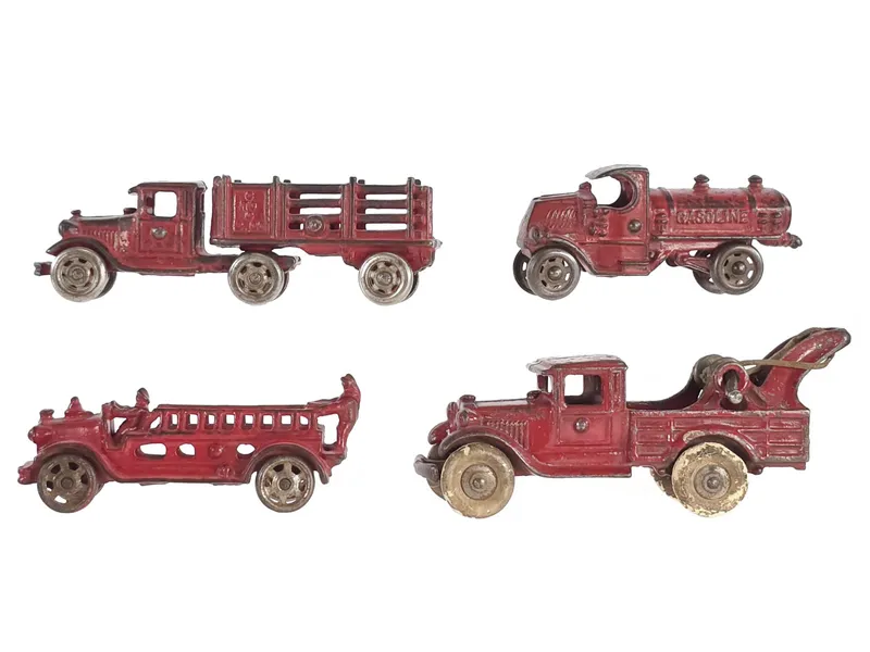 (4) A.C. Williams Cast Iron Work Trucks Assorted from auction in Myakka City, Florida — image 22