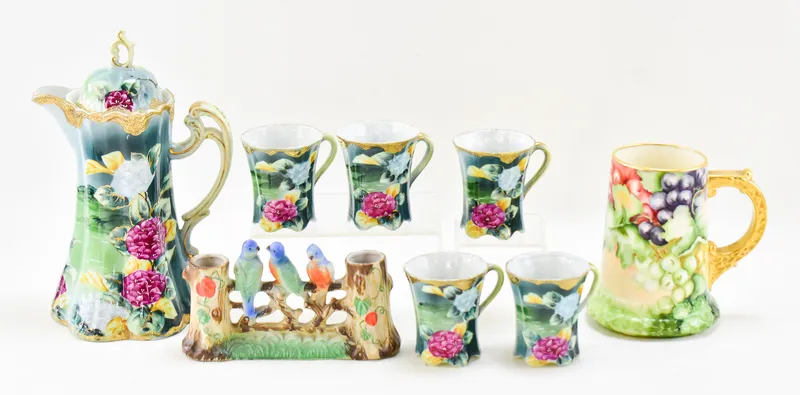 CASA FOR CHILDREN CHARITY LOT: HAND-PAINTED PORCELAIN ASSORTMENT from auction in Aurora, Oregon — image 3