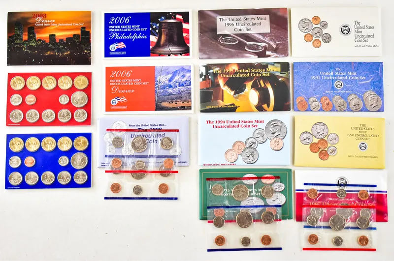 COLLECTION OF U.S. UNCIRCULATED COIN SETS 1987-2008 from auction in Aurora, Oregon — image 44
