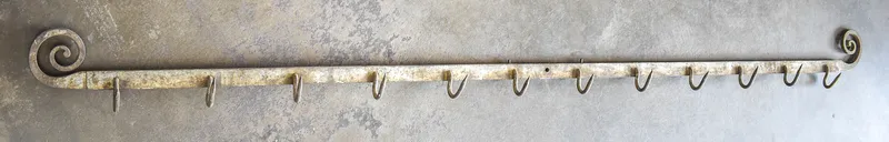 IRON BLACKSMITH MEAT RACK from auction in Aurora, Oregon — image 23