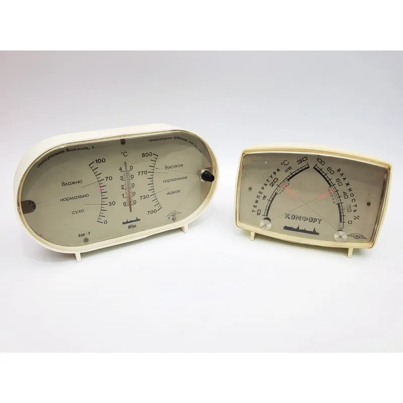 Lot of 2 Vintage Soviet-Era Weather Stations from auction in East Meadow, New York — image 22