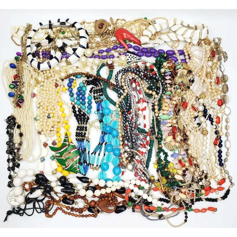 Large Bag of Untested Costume Jewelry from auction in East Meadow, New York — image 12