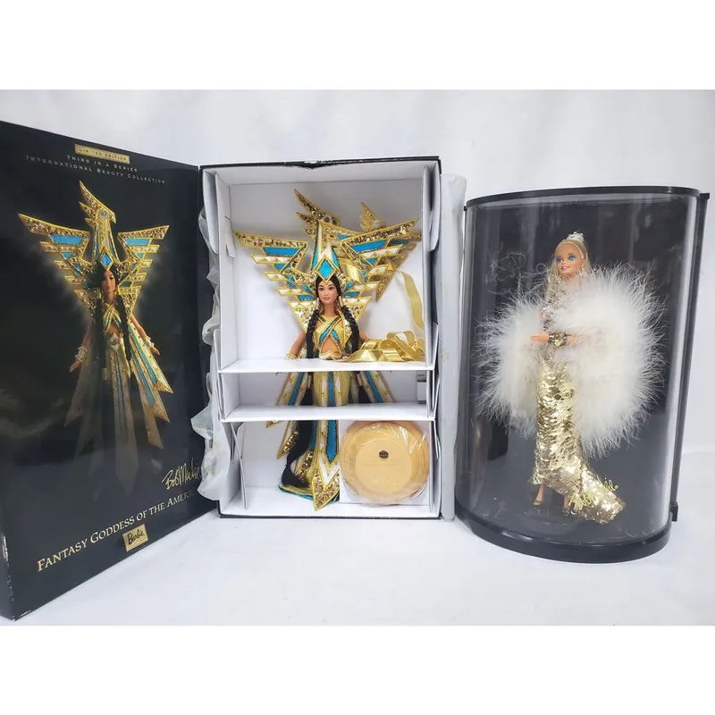 Lot of 2 Limited Edition Bob Mackie Barbie Dolls from auction in East Meadow, New York — image 26