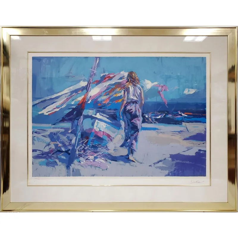 Nicola Simbari, Italian (1927-2012) Lithograph from auction in East Meadow, New York — image 37