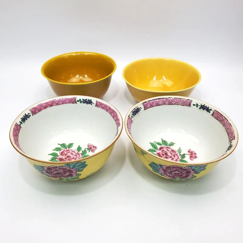 Lot of 4 Chinese Porcelain Bowls from auction in East Meadow, New York — image 46