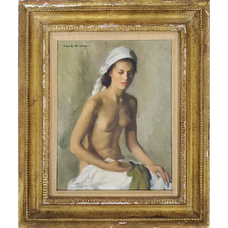 Ivan Olinsky,Russian/American (1878-1962) Painting from auction in East Meadow, New York — image 5