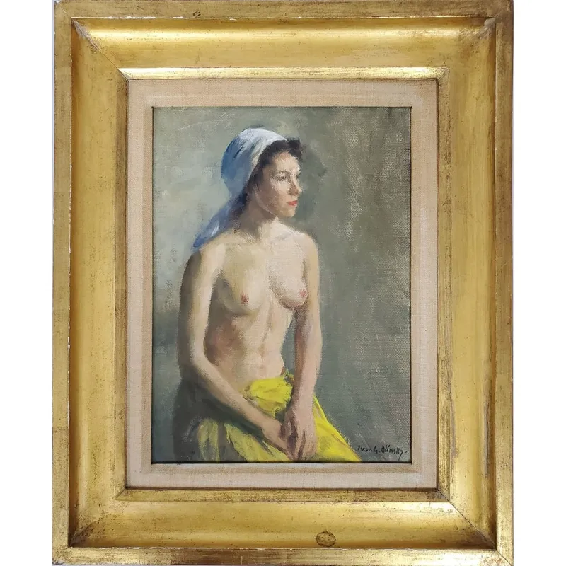 Ivan Olinsky,Russian/American (1878-1962) Painting from auction in East Meadow, New York — image 6
