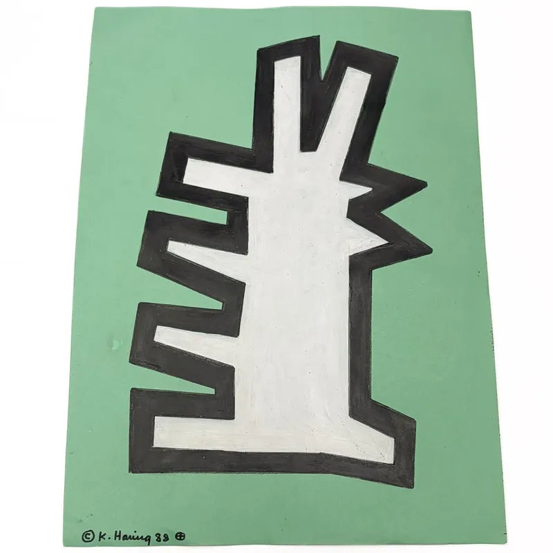 In The Style of Keith Haring, American (1958-1990) from auction in East Meadow, New York — image 25