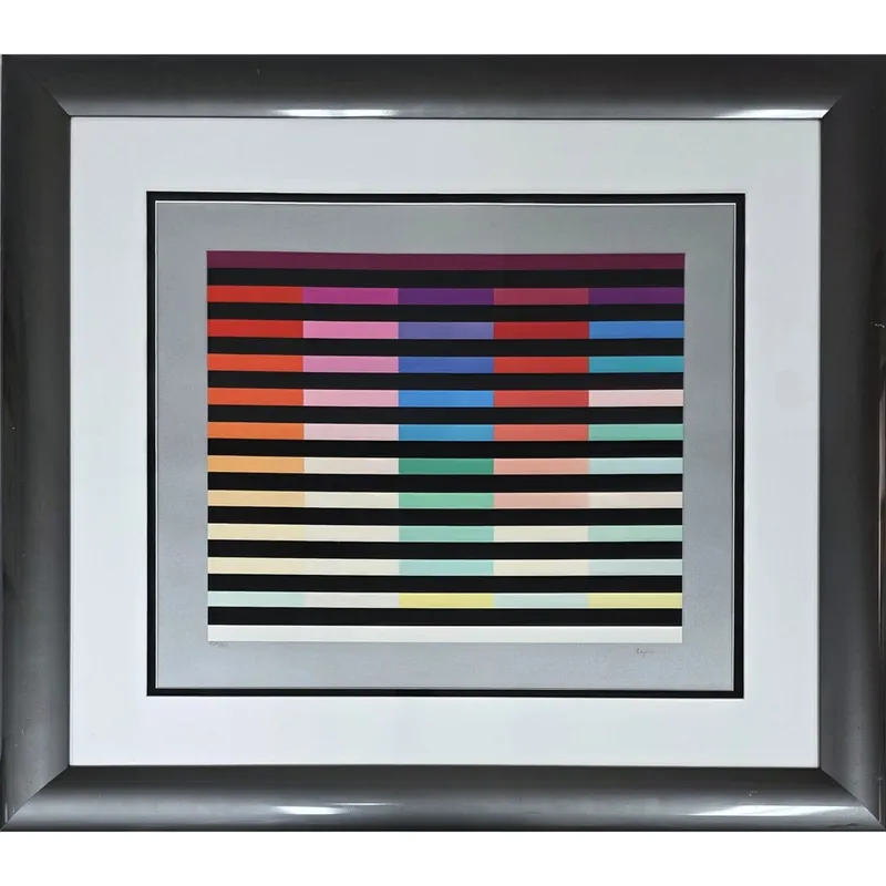 Yaacov Agam, Israeli (1928-2026) Screen Print from auction in East Meadow, New York — image 35