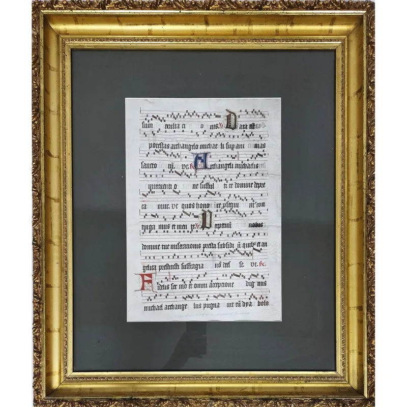 Rare Ancient Original Medieval 2-Sided Manuscript from auction in East Meadow, New York — image 29